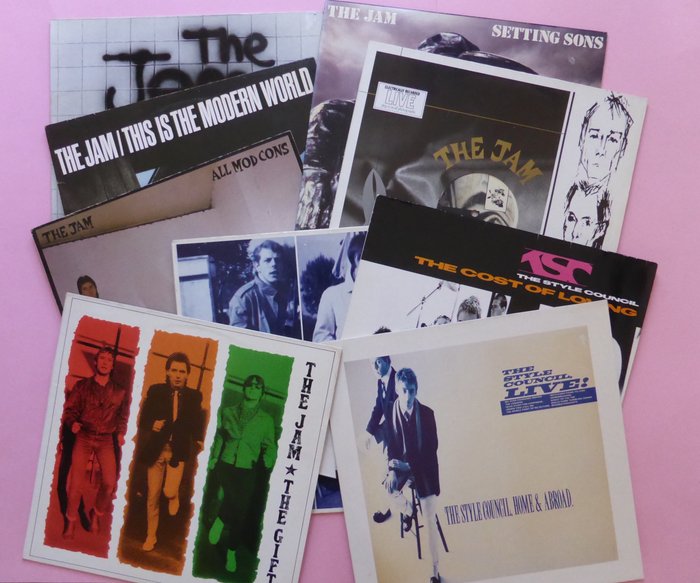 Great set of albums by Paul Weller's bands The Jam (6) and - Catawiki