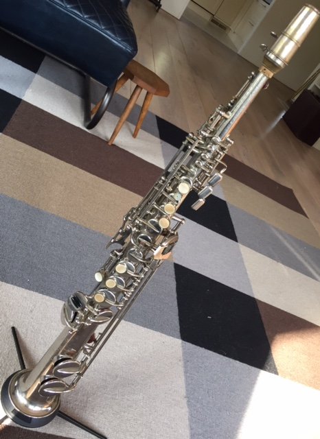 Vintage Soprano Saxophone 54