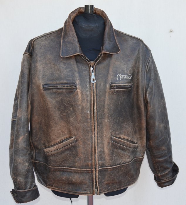 Chevignon Leather jacket - Catawiki