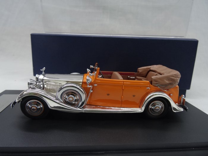 Rolls Royce Phantom II Thrupp & Maberly RHD 1934-Orange/Aluminium 1:87 Bos 
