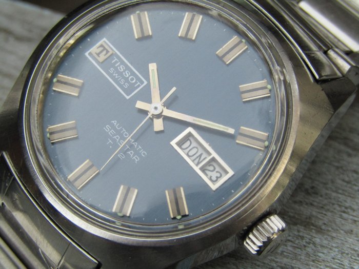 Tissot Seastar T12 men's wristwatch 1970s/1980s
