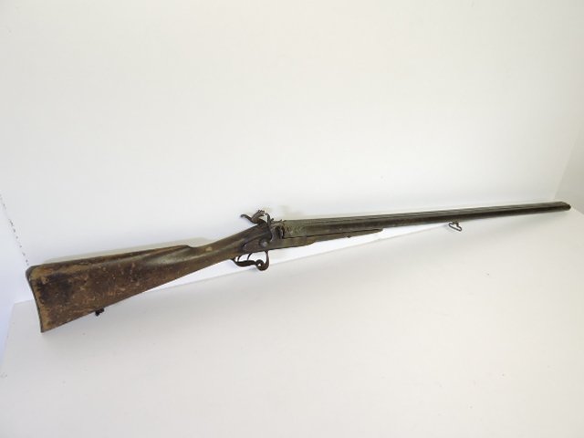Percussion Double Barrel Shotgun 1840 to 1850