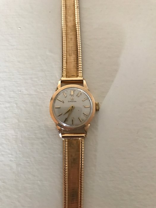 omega ladies gold watch
