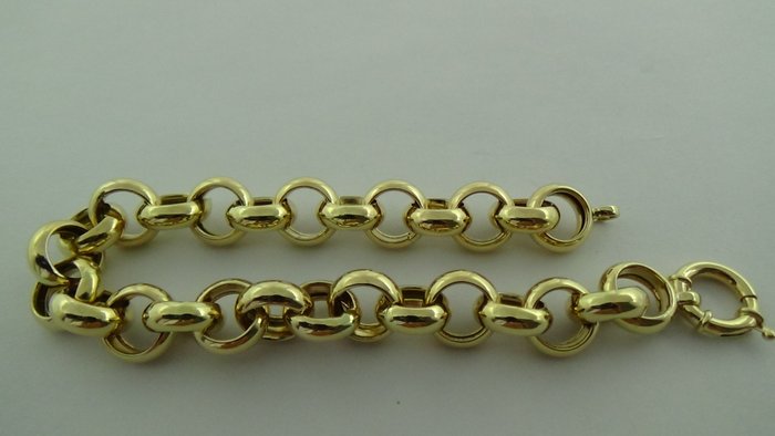 Gold Jasseron bracelet - Catawiki