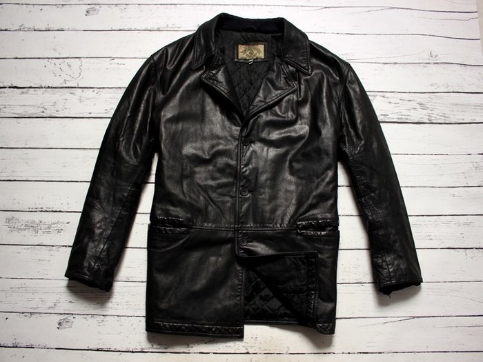 giorgio armani leather jacket