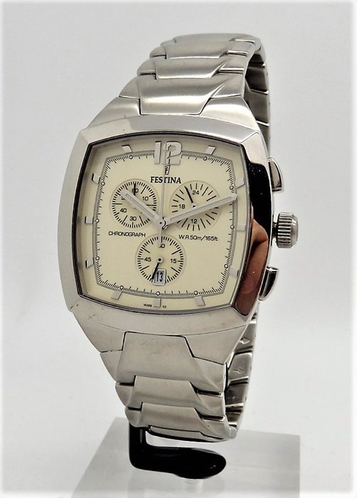 Festina chronograph 16069-2 - men's wristwatch - approx. 2010 - unworn