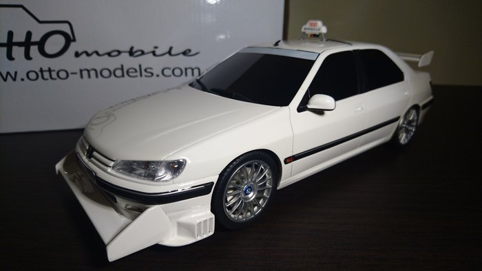 Otto Mobile - Scale 1/18 - Peugeot 406 Taxi - Daniel Movie Car 1998
