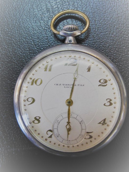 CH.F. Tissot & Fils Locle – men's pocket watch – 1930