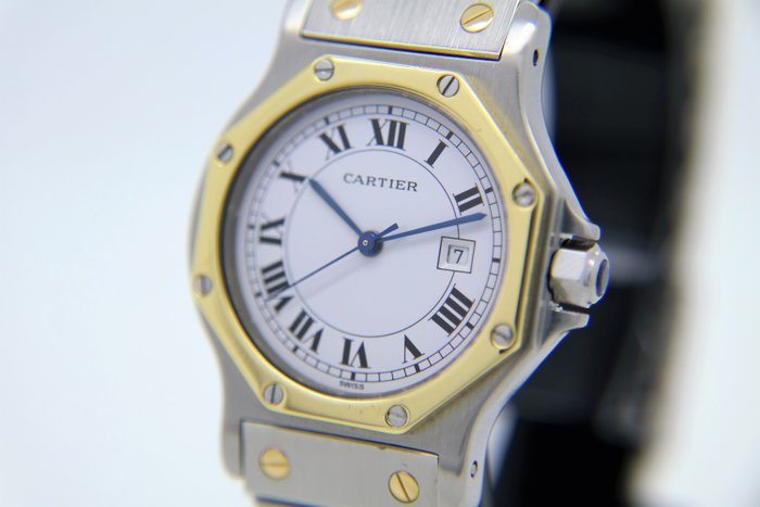 cartier octagon watch