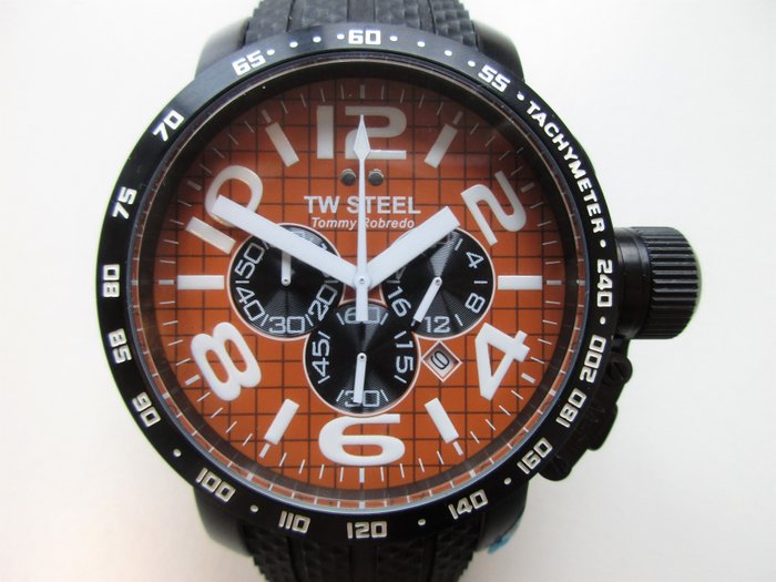 TW Steel ref.: 738/750 chronograph – Tommy Robredo limited edition – men's wristwatch – never worn