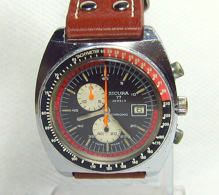 Sicura Chronograph Men's Watch-Vintage-1970s