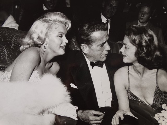 Peter Borsari (1939-2006) - Marilyn Monroe, Humphrey Bogart & Lauren Bacall - Los Angeles - 1953