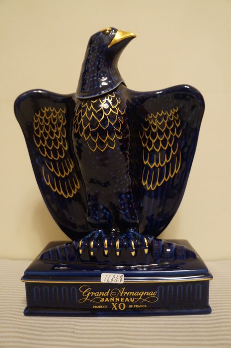 Grand Armagnac Janneau X.O. Blue Eagle Limoges Decanter - Catawiki