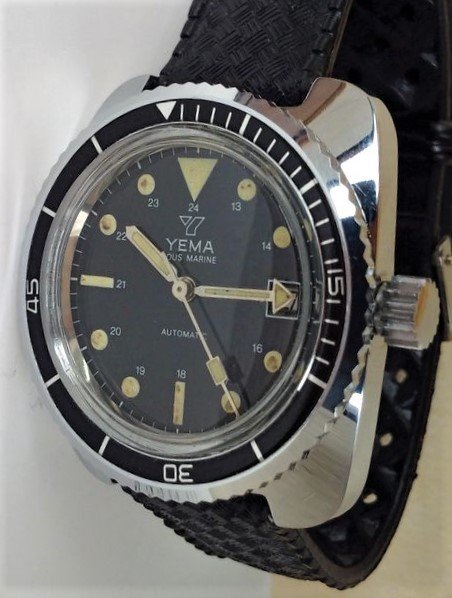 Yema Sous Marine automatic - men's watch - 1970s