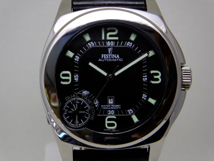 Festina Automatic Dual Time Zone Registered Model 16078