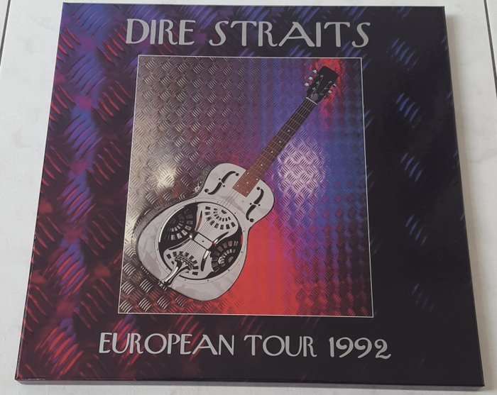 Dire Straits - 3LP box-set: European Tour 1992 (Swinging Pig TSP 117-3) Luxemburg 1992 | Fantastic sounding unofficial tripple vinyl rarity in black vinyl