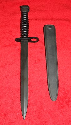 Bayonet for M16, United States, manufacturer Wenger / Victorinox (Switzerland), in new condition, phosphated - 20th century