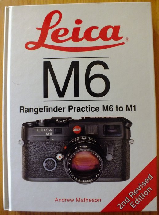 Leica M6 Rangefinder Practice M6 to M1,Hardback Book 