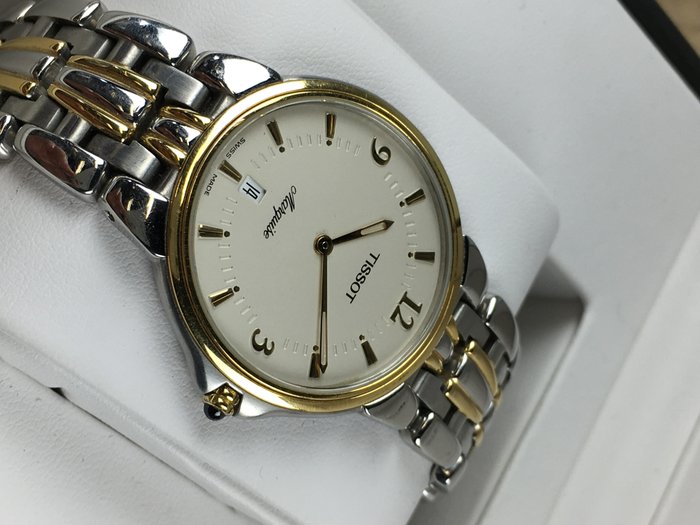 Tissot Marquise two-tone reference: L 260 – men's wristwatch