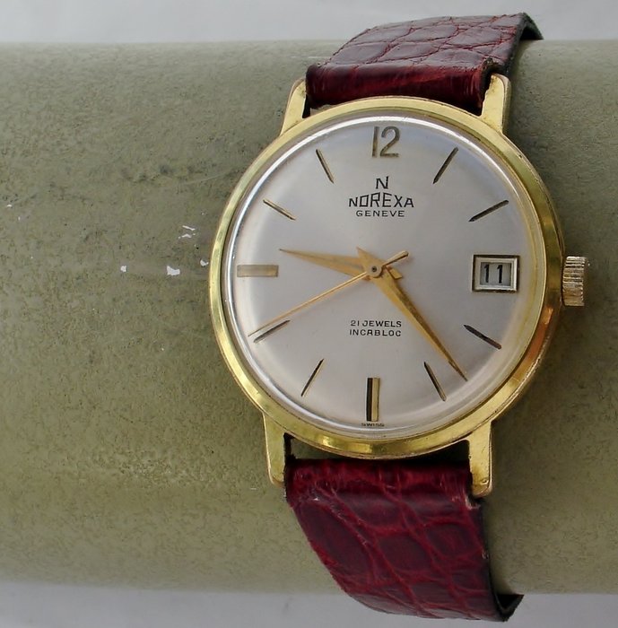 Norexa, vintage, dress watch, men's watch, 1960s.
