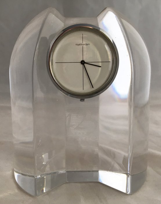 Siem van der Marel for Royal Leerdam - Crystal clock 425 years Bols