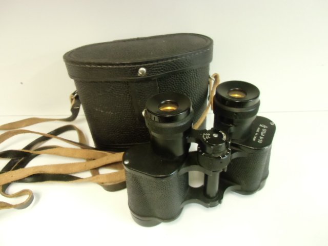 Russian binoculars, 8 x 30 made in USSR with bag, rare