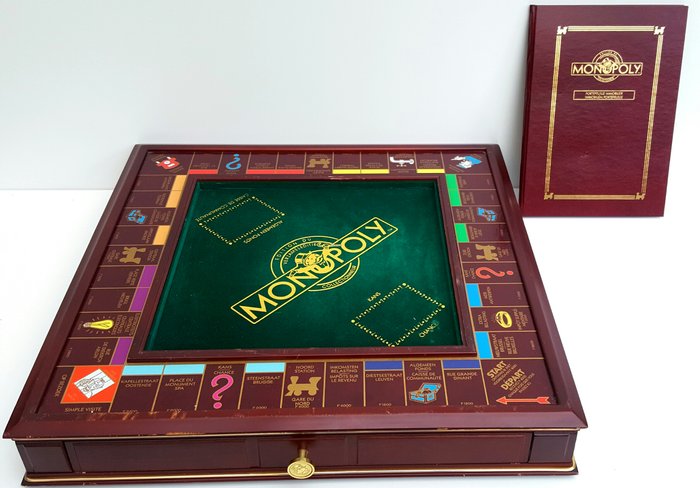 Monopoly Franklin Mint Netherlands /French Edition - The Collector's Edition