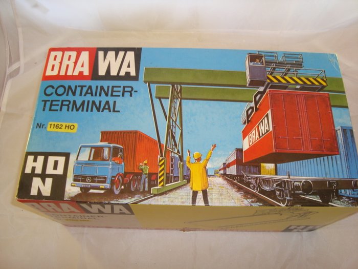 Brawa H0 - 1162 - Operating Container Terminal