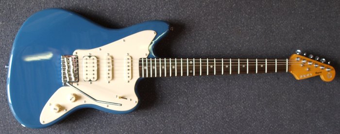 London City – ‘Osprey Ocean Blue’, Jazzmaster/Jaguar-model – Elektrische gitaar