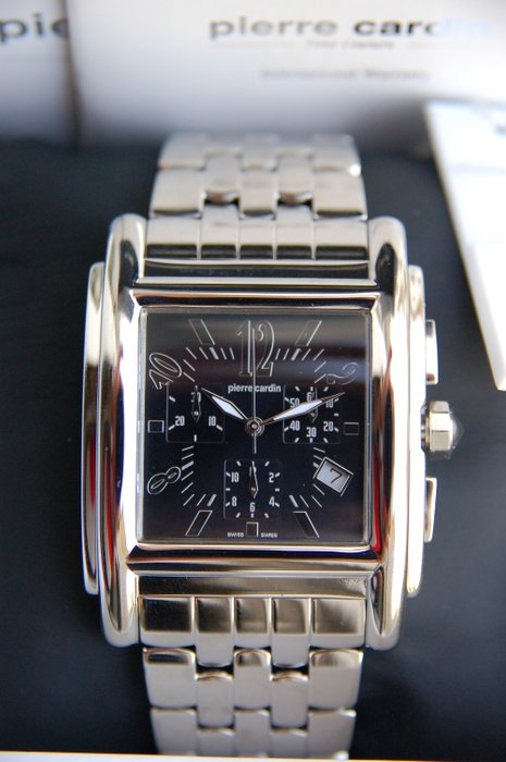 Pierre Cardin Carre Chronograph-Swiss Made - Men's Watch