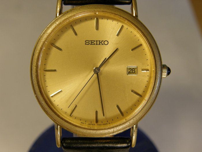 Seiko men's "rare" vintage dress wrist watch with date model: 7N32-0C10 - I will gues the produktion year to 1978