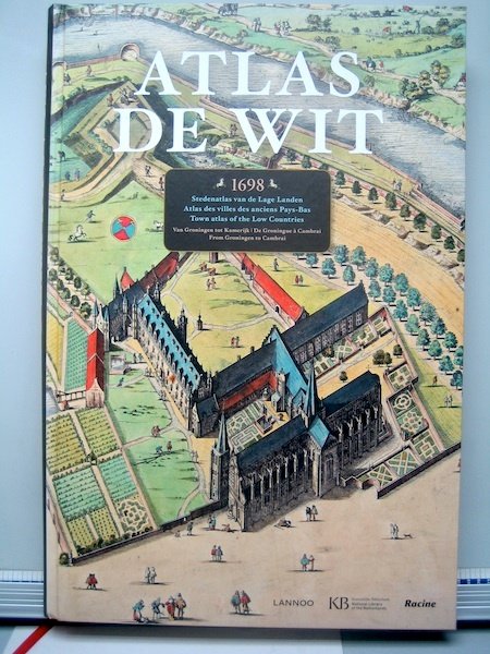 荷兰人, 地图集 - 荷兰和比利时的城市; Frederick de Wit - Atlas De Wit - 1681-1700