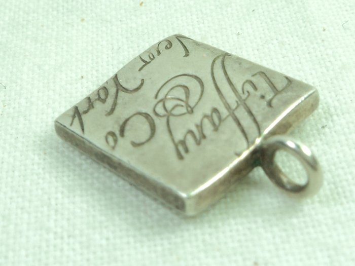 tiffany square pendant