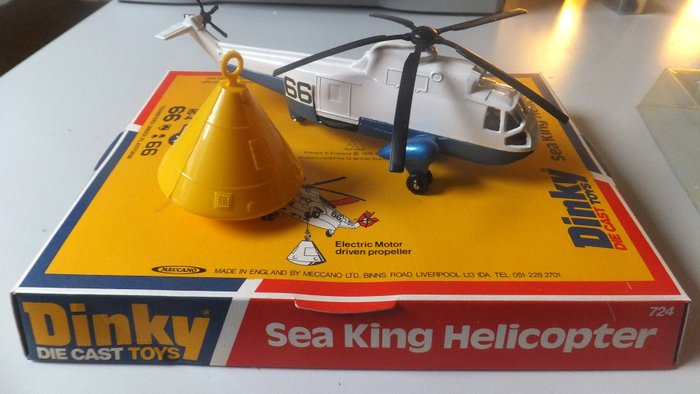 dinky sea king helicopter