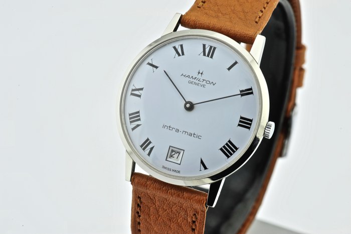 Hamilton Geneva Intra-Matic – men's wristwatch – 1960s