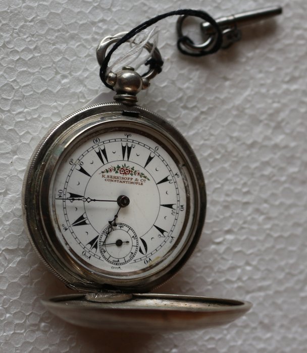 Billodes (Zenith) for K. Serkisoff & Co Constantinople – pocket watch for the oriental market