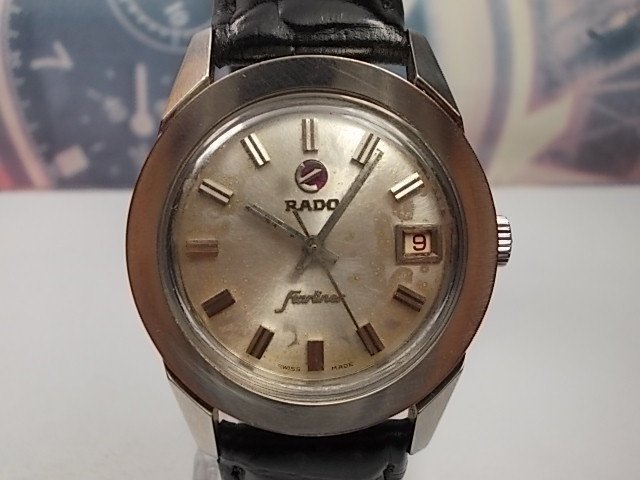 RADO STARLINER classic round dial, date window gents automatic wrist watch c.1960s'
