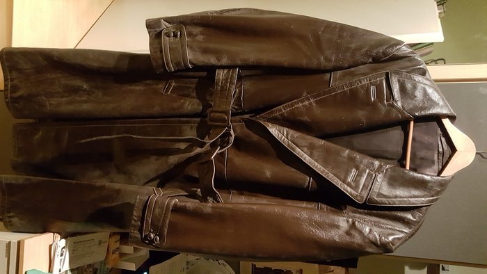 Brown Leather Jacket 1943 ASTOR Mod. Gloria