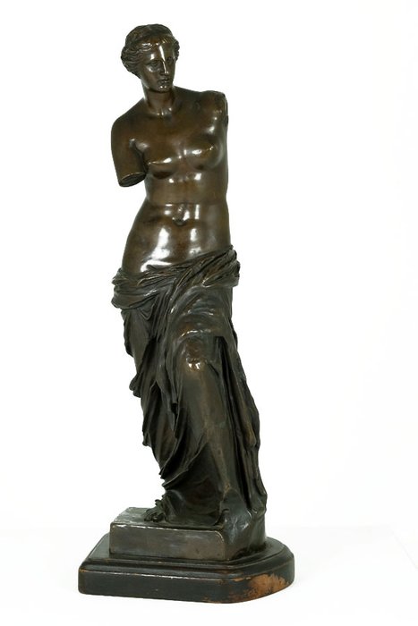 F. Barbedienne Fondeur - grote bronzen sculptuur voorstellende de Venus van Milo - Frankrijk - 19e eeuw