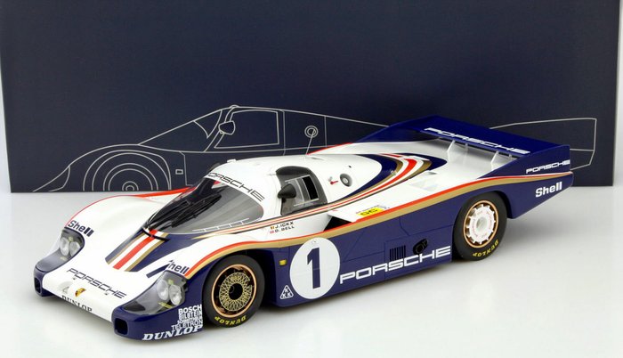 TSM Models - Scale 1/12 - Porsche 956 #1 Rothmans 1982 Le Mans 24 Hrs Winner - Jacky Ickx / Derek Bell