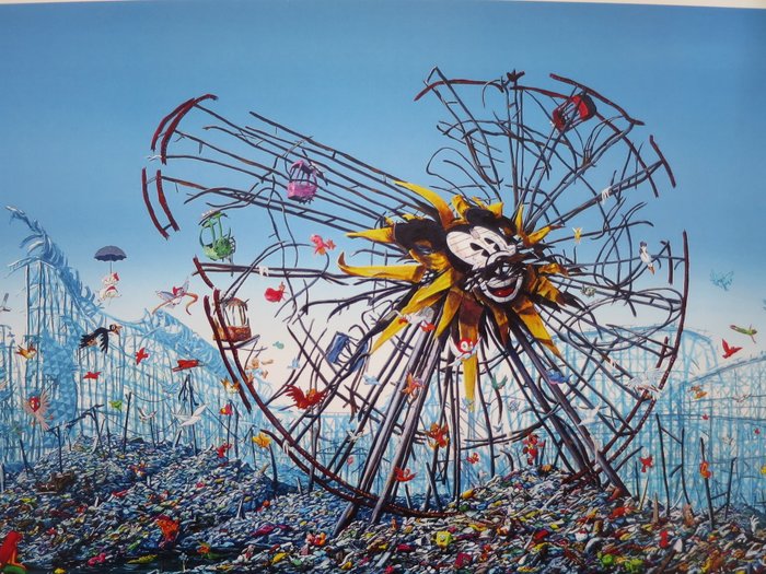Jeff Gillette (1959) - "Split Mickey Ferris Wheel"