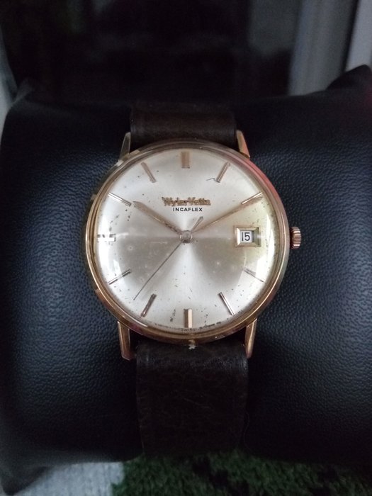 Wyler Vetta Incaflex – men's wristwatch – 1960s