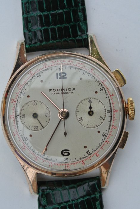 FORMIDA chronograph - Men´s wristwatch - 1940s/1950s