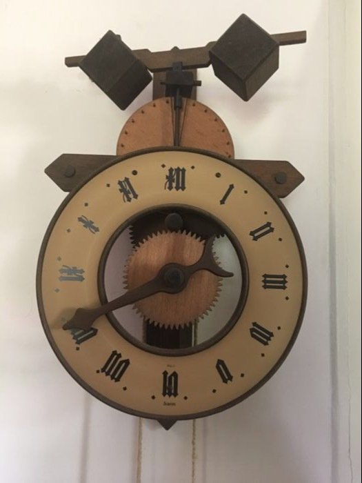Old Swiss Buco 1320 clock, second half 20th century
