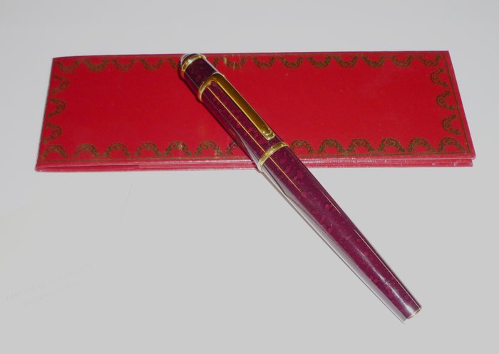 cartier red pen