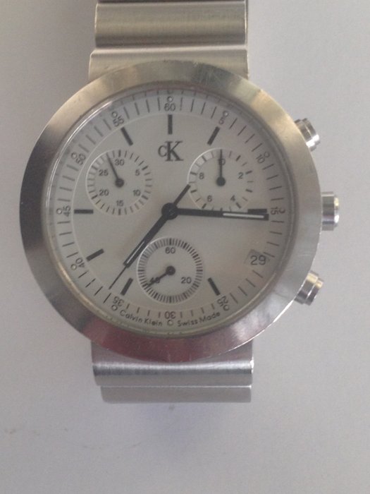 Calvin Klein – K2171 model – Unisex chronograph – No reserve price 