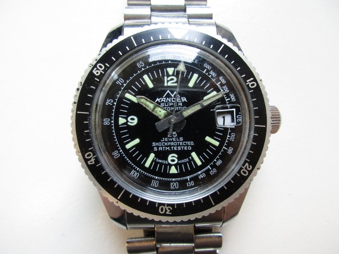 Kander Swiss diver – automatic men's wristwatch – 1960s