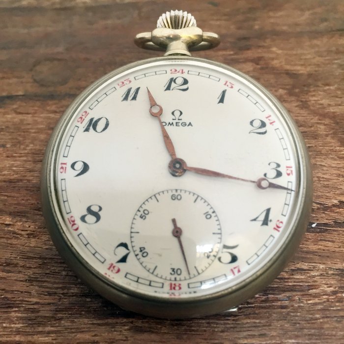 antique omega pocket watch