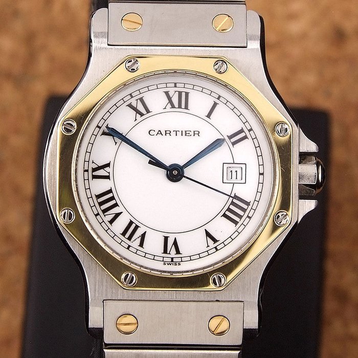 Cartier Santos Octagonal - Men's watch 