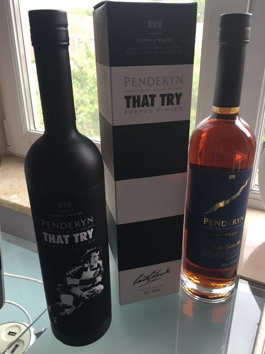 2 bottles - Penderyn That Try Limited Edition & Penderyn Portwood